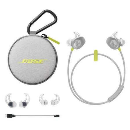 Bose SoundSport Trådlösa In-Ear Bluetooth Svettsäkra Hörlurar Gul