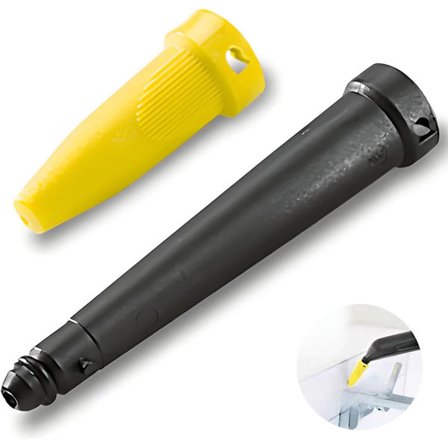 Støvsugermunnstykke Gul Tupp + Forlengelse Dampbørstemunnstykke Forlengelse Reservedeler Tilbehør Skummunnstykke for Kärcher Damp SC1 SC2 SC3 SC4 SC5