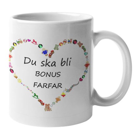 Mugg - Du ska bli bonusfarfar