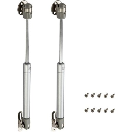 Set med 2 gasdämpare för kök och möbler, 100 N för möbler, skåpgångjärn, luckor