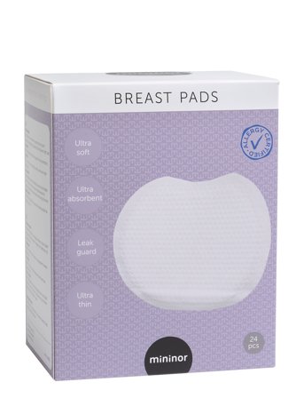 Mininor Breast Pads White - White - 0 M
