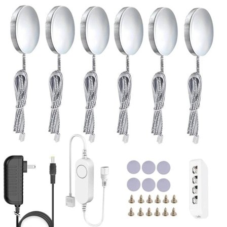 Aluminium Tuya Wifi Kontroll RGB LED Under skap belysning