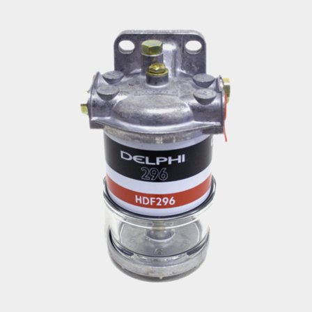 Bränslefiltersats CAV, med glaskopp