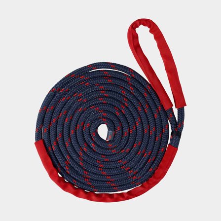 Förtöjningslina med förstärkt ögla Robline Palma Elastic, nylon, extra elastisk, Ø16 mm, 6 meter, blå/röd