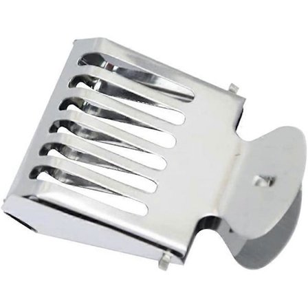 1 stk. Metal Dronningbi Fanger Clip Bur Fangstværktøj Biavl Udstyr Stål Sølv