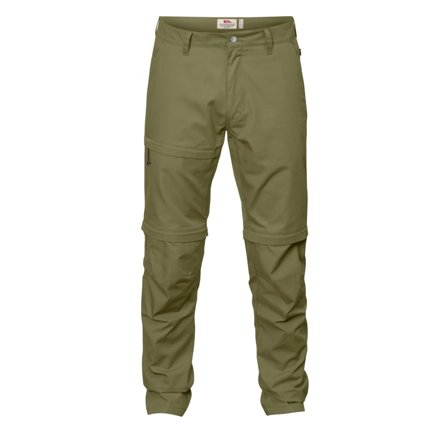 Fjällräven Men's Traveller Zip-off Trousers Men hiking trousers Green 44