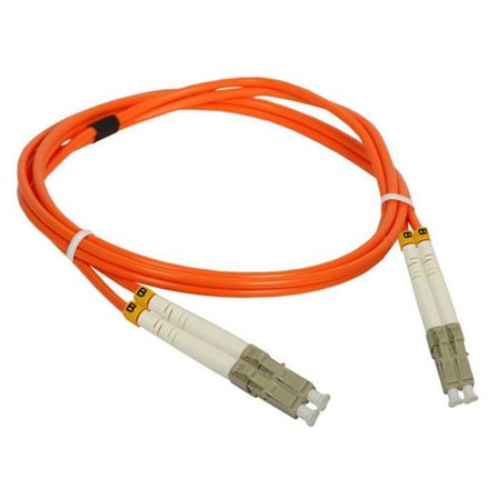 Kabel - anslutning - fotoadapter - Alantec optisk - FOC-LCLC-5MMD-2 - 2 m LC OM2 orange fiberkabel