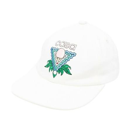 Casablanca, HAT Biały, Kobieta, Rozmiar: ONE Size