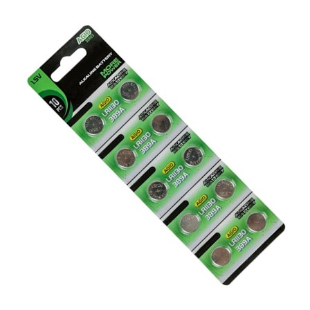 10 stk./20 stk. AG10 LR1130 Knapcellebatterier 1,55V Langtidsholdbar Strøm Alkalisk Knapcelle Til Lommeregnere Og Legetøj