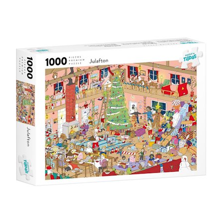 Tildas Puslespil 1000 Brikker Juleaften