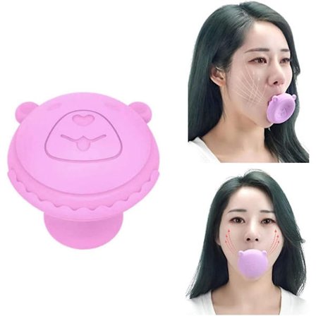 Kvinnors käk ansikte nacke toning exerciser, ansiktslyftning fasthet V form dubbelhaka exerciser instrument