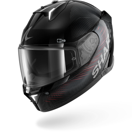 Shark Skwal I3 SP Lyne Integralhjälm Svart/Antracit/Röd S