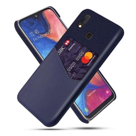Bofink Samsung Galaxy A20e Card Kuoret - Sininen Blue