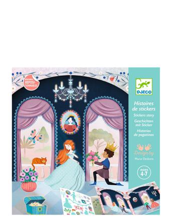 Life In The Castle Toys Creativity Drawing & Crafts Craft Stickers Multi/mønstret Djeco*Betinget Tilbud