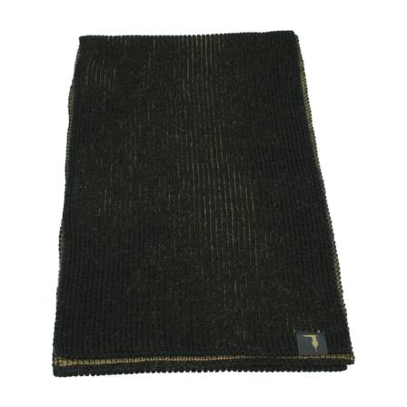Trussardi, Silky Scarves Zwart, unisex, Maat:ONE Size