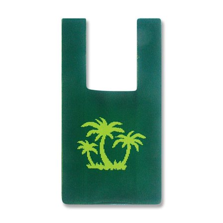 Olkalaukku Knit Käsilaukku TUMMAVIHREÄ