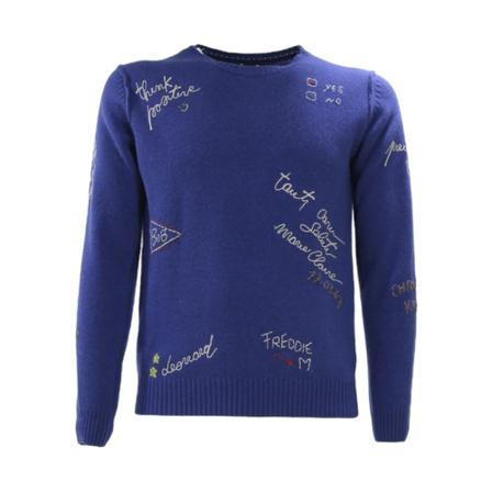 Bob, Sweatshirts Niebieski, Mężczyzna, Rozmiar: 2XL