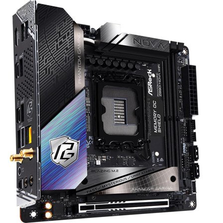 ASRock Phantom Gaming Z890I NOVA WiFi, mITX, LGA1851, 2x DDR5, 1x M.2 PCIe 5.0, 2x Thunderbolt 4, 5GbE LAN, Wi-Fi 7 320MHz