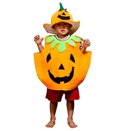 Halloween Pumpa Kostym Set Spädbarn Toddler Halloween Cosplay