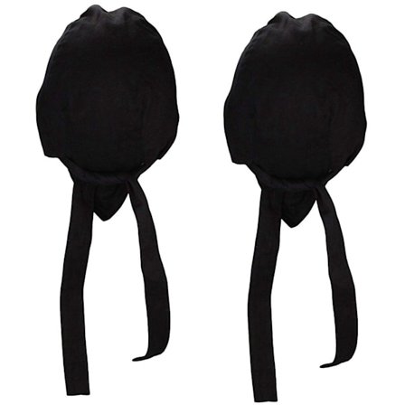 2x Unisex Bandana Cap Huvudduk Biker Hat Piratduk I Sport Cykel Bandana Cap