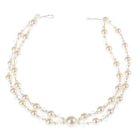 Kristallpärla Pärlband Hårband Dam Bröllop Kostym Hårtillbehör För Daglig Dejting Fest Bröllop