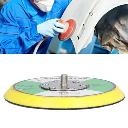 Tarrakiinnityslevy Hiomakoneen Kiillottimelle PU-Tukilevy Hiontaan Kiillotukseen Kiillotukseen 5 tuumaa 5/16 tuumaa x 24 Kierteet 12000RPM