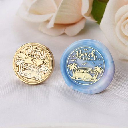 Forsegling Kobberhoved voksforseglingsstempel 2 2