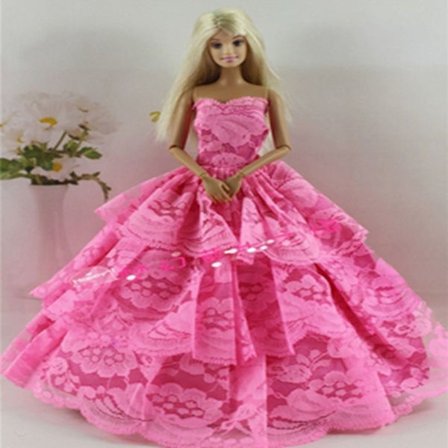 Docka Bröllopsklänning Docka Kjol 5 5