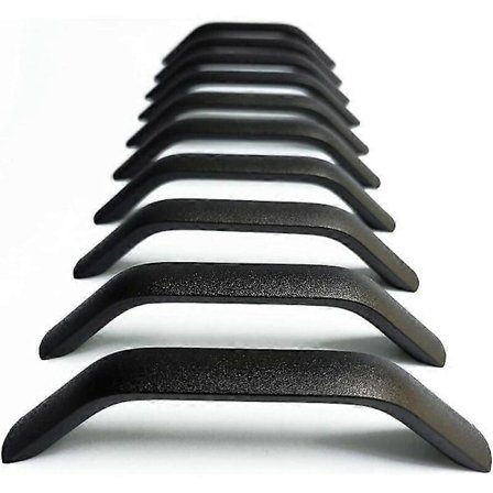 10 kpl Ovenkahvat Laatikoston Nupit Keittiön Kaapin Kahvat Vaatekaapin Laatikoston Makuuhuoneen Huonekalujen Vedin Musta 128 mm Keskireikä