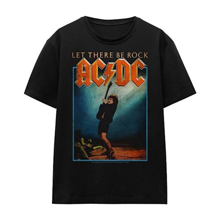 AC/DC Unisex Vuxen Let There Be Rock T-Shirt XXL Svart