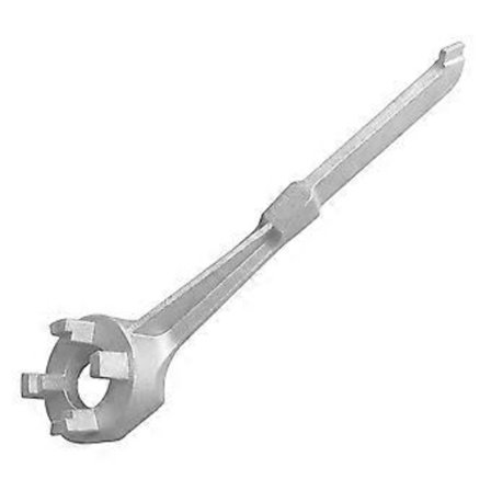 Bungnøkkel Aluminium Gallon Trommelnøkkel Fatnøkkel Trommelåpnerverktøy for åpning av 10 15 20 30 50 55 Gallon Trommel