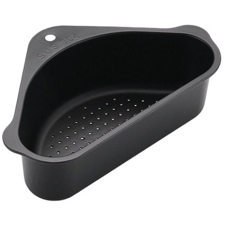 Multifunktionel hjørne vask afløb rack hylde sugekop skål svamp holder køkken opbevaring organizer