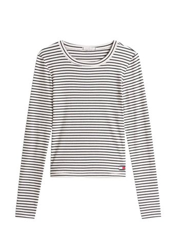 Tommy Hilfiger | Print Ls Rib T-Shirt | M