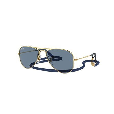 Ray-Ban Junior Aviator - Solglasögon - Guld - Barn - RJ9506S 223/1U 5214