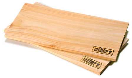 WEBER RØKPLANKE CEDERTRE 2STK