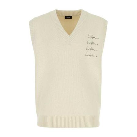We11Done Knitwear Ivory , Beige , Heren , Maat: S Vesten
