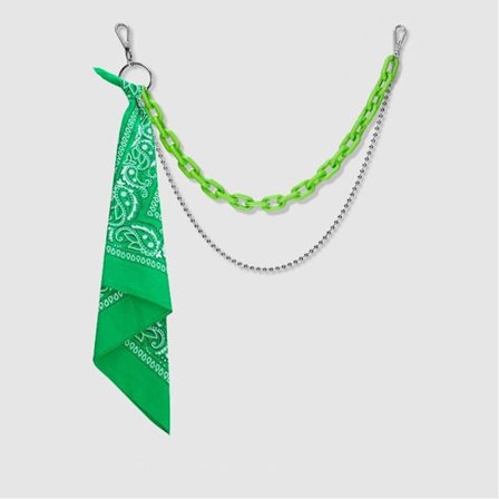 Byxkedja Metall Midjekedja GRÖN