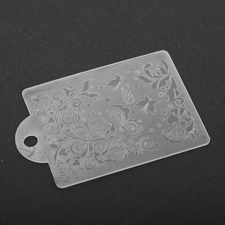 Dobbelt hodet neglekunst silikon hode stempler skrape sett manikyr bilde overføringsverktøy transparent