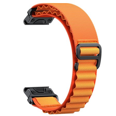 22mm 26mm Nylon Quick Fit Armband kompatibel med Garmin Fenix 7X 7 Pro Fenix 6X 6 5X 5Plus Tactix 7 kompatibla Forerunner 965 955 Enduro 2 Loop Band