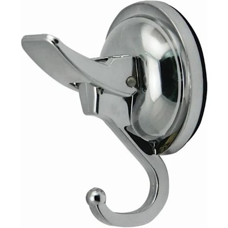 Sølv Enkel Opp Påse Vakuum Selvklebende Krok Glass Sugekopp Veggkrok Egnet for Hjemmet