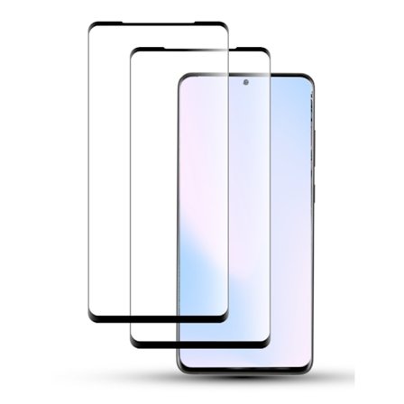 2-Pack SAMSUNG S20 ULTRA Skærmbeskyttelse - Hærdet Glas 9H - Super kvalitet 3D