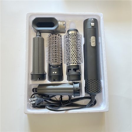 Melo 5-i-1 Multistyler med Locktång och Plattång inkluderar Melo Hårtork för Melo Universal Styler