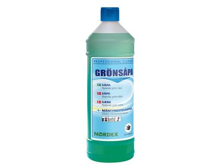 NORDEX Allrengöring Grönsåpa 1L - Lyreco - Städ och hygien - Golvunderhåll - Golvrengöring