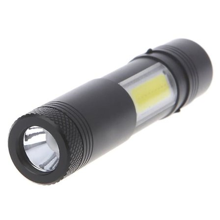 12000 Lumen Mini Ficklampa Xpe+cob Led Fackla Lampa Pennlampa Aa/1