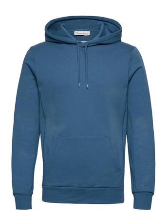 The Organic Hoodie Sweatshirt - J S Huppari Sininen By Garment Makers