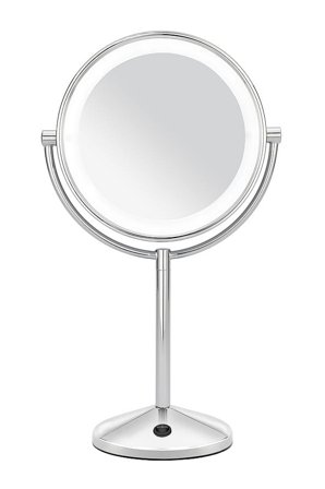 BaByliss Lighted Make-up Mirror 2-sided 9436E, Sølv, Tøj & Bolig, Tilbehør, Makeupspejle