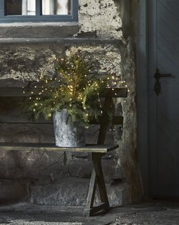 Dekorationsträd Reedy Svart - 45 x 90 cm - Jul - Star Trading