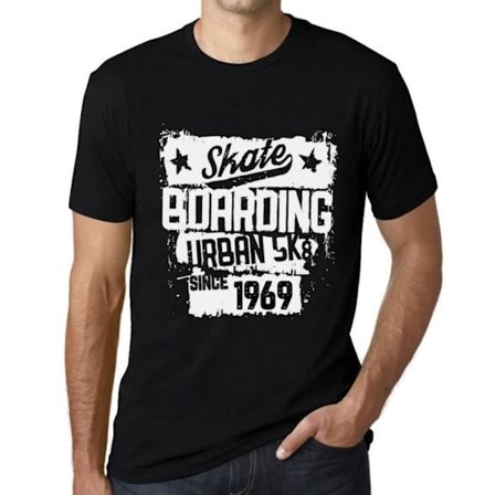 Urban Skateboard T-shirt för män sedan 1969 – Urban Skateboard sedan 1969 – 54 år T-shirt present 54:e födelsedag Vintage år
