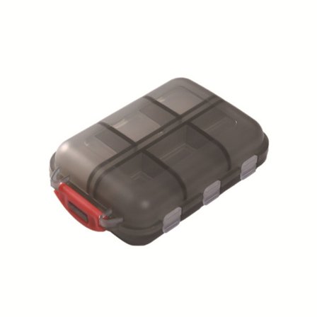 2 STK 12 Rums Pilleæske Daglig Pilleholder GRÅ