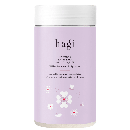 Hagi Natural Bath Salt White Bouquet Bad & dusch Unisex 480 ml